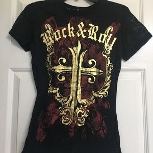 Panhandle slim size medium fitted top